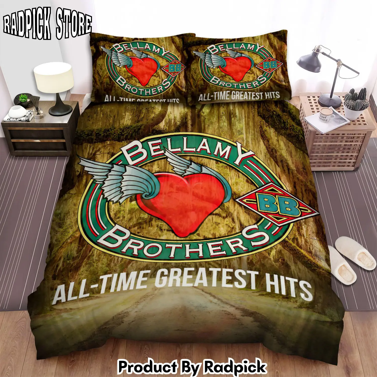 Radpick alltime greatest hits the bellamy brothers bed sheets spread comforter duvet cover bedding sets rp3278824